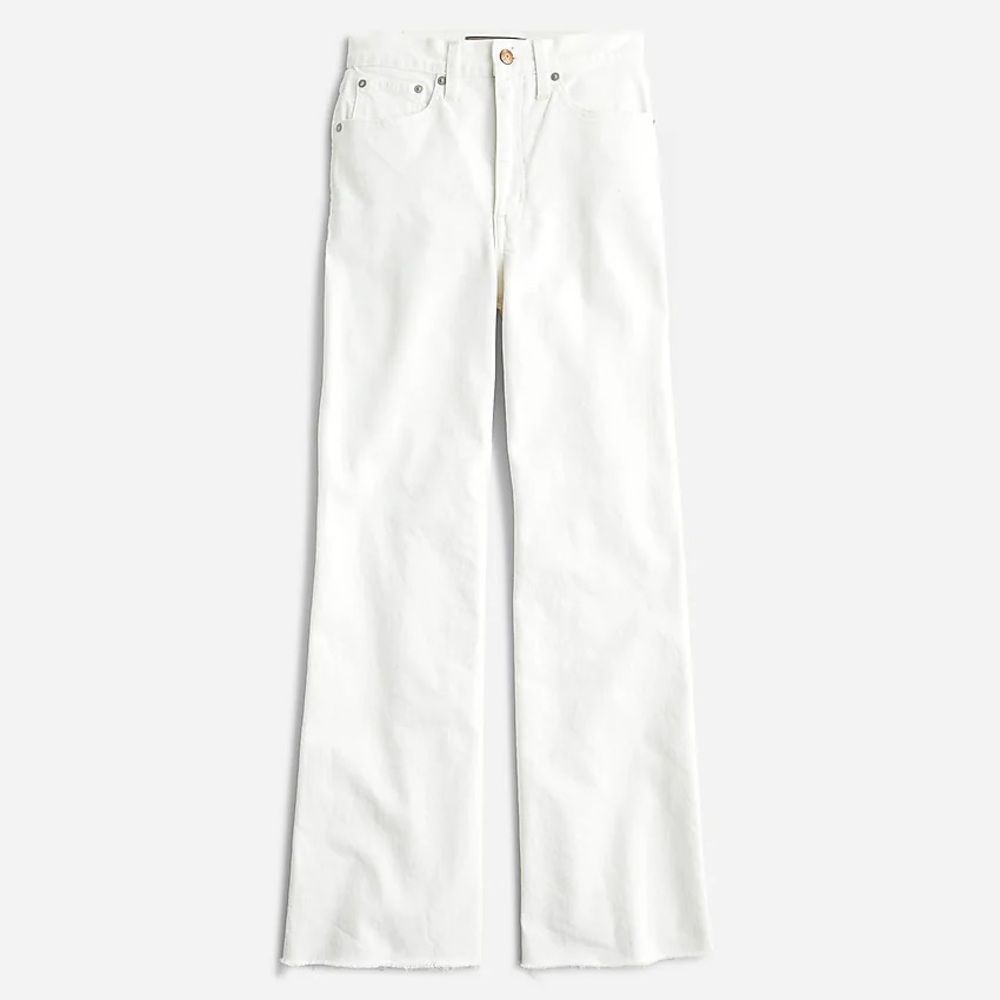 J.Crew Point Sur premium stretch desert jean in white BH233